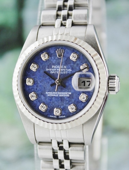(image for) A ROLEX LADY SIZE OYSTER PERPETUAL DATEJUST / 79174